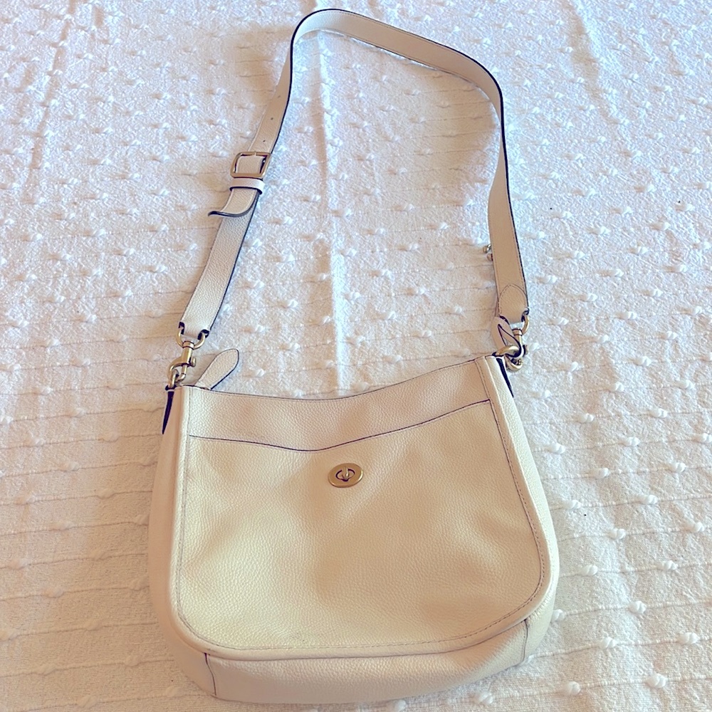Coach Pebble Leather Chaise Crossbody